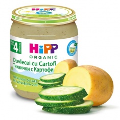 Hipp 4022 Пюре от био тиквички с картофи 125гр.