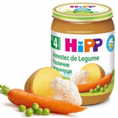 Hipp 4070 Био Пюре от различни зеленчуци 190 гр.