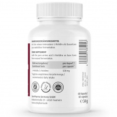 ХИСТИДИН / HISTIDINE – ZeinPharma (60 капс)