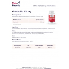 ХОНДРОИТИН / CHONDROITIN – ZeinPharma (90 капс)