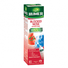 Humer Blocked Nose Хипертоничен разтвор при запушен нос х50 ml