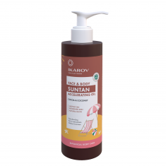 Ikarov Натурално масло за бързо почерняване с какао и кокос 200 ml