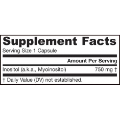 Inositol 750mg. / 100 Caps.