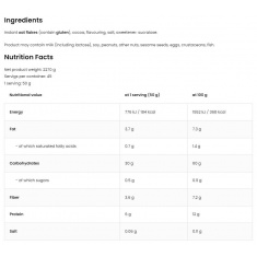 Instant Oat Flakes | High Carb & Fiber ~ No Sugar Nutritious Oatmeal