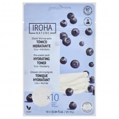 IROHA Nature Хидратиращи тоник падове за лице х10 броя