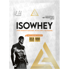 IsoWhey | Whey Protein Isolate with Digestive Enzymes, BCAA & Glutamine / 0.025