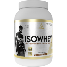 IsoWhey | Whey Protein Isolate with Digestive Enzymes, BCAA & Glutamine / 1600 gr