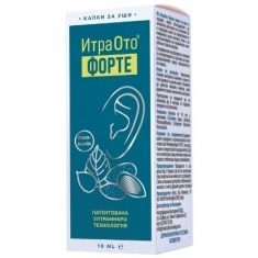 ИтраОто Форте Почистващи капки за уши 10 ml