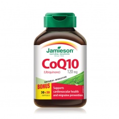 Jamieson Коензим Q10 120 mg х30+30 капсули