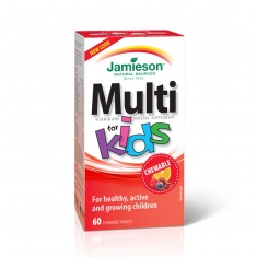 Jamieson Multi Мултивитамини за деца х60 дъвчащи таблетки