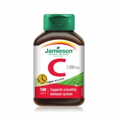 Jamieson Витамин C с удължено освобождаване 1000 mg х100 таблетки