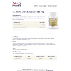 ЖЪЛТ КАНТАРИОН / ST. JOHN’S WORT – ZeinPharma (60 капс)