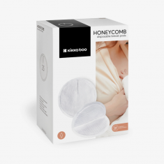 KikkaBoo Еднократни подплънки за гърди Honeycomb х25 броя