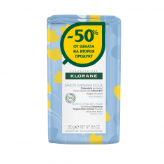 Klorane Bebe Промо Нежен свръхобогатен сапун 250 g - 2 броя