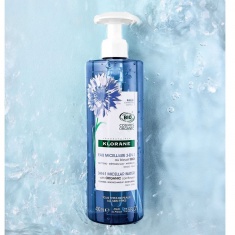 Klorane Bleuet Мицеларна вода 3-в-1 с органична синя метличина 400 ml