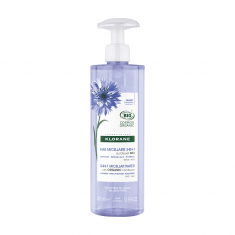 Klorane Bleuet Мицеларна вода 3-в-1 с органична синя метличина 400 ml
