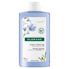 Klorane Шампоан с фибри от лен за фина коса без обем 400 ml