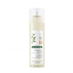 Klorane Сух шампоан за тъмна коса с овес 250 ml