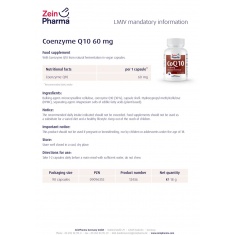 КОЕНЗИМ Q10 / COENZYME Q10 – ZeinPharma (90 капс)