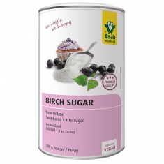 КСИЛИТОЛ – БРЕЗОВА ЗАХАР / BIRCH SUGAR – Raab Vitalfood (300 гр)