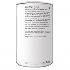 КСИЛИТОЛ – БРЕЗОВА ЗАХАР / BIRCH SUGAR – Raab Vitalfood (300 гр)