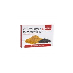 Куркума + биоперин (с витамини В2 и С & цинк) - Cúrcuma + bioperine Plantis®, 60 капсули