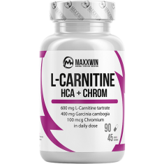 L-Carnitine + HCA + Chromium x 90 капсули