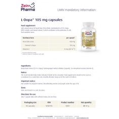 Л-ДОПА / L-DOPA – ZeinPharma (90 капс)