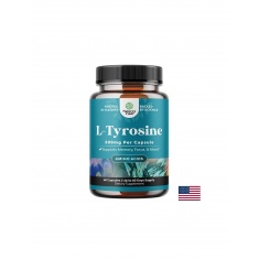 L-тирозин – Памет, фокус и устойчивост на стрес, 500 mg, 60 капсули