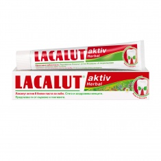 Lacalut Актив Хербал паста за зъби 75 ml