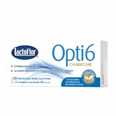 Lactoflor Opti6 Синбиотик х12 капсули
