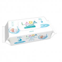 Lara Care Aqua Мокри кърпи х72 броя