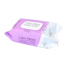 Lara Fresh Lily Мокри кърпи х120 броя