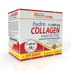 Лековита Hydro Колаген Мулти Актив 25 ml x20 + 4 ампули за пиене