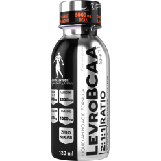 LevroBCAA Shot / 5000 mg BCAA with Zero Sugar / 120 ml