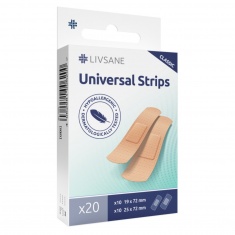 Livsane Classic Универсални пластири 2 размера х20 броя