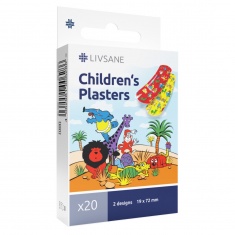Livsane Детски пластири 2 вида х20 броя