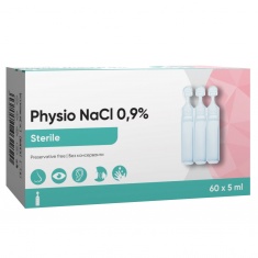 Livsane Физиологичен разтвор 5 ml х60 стерилни монодози