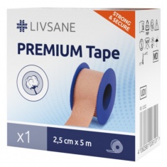 Livsane Premium Прикрепваща ролка 2,5 cm x5 m