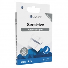 Livsane Premium Sensitive Пластири 2 размера х20 броя