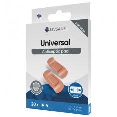 Livsane Premium Universal Пластири 2 размера х20 броя