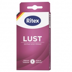 LUST – dotted and ripped презервативи х8 бр.