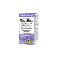 MacroGest™ Plant Enzyme Formula - Храносмилателни ензими, 60 капсули Natural Factors