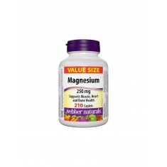 Magnesium - Магнезий (оксид, малат, глицерофосфат) 250 mg, 210 каплети