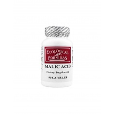 Malic Acid / Ябълчена киселина, 90 капсули Ecological Formulas
