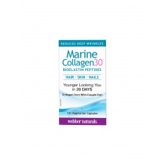 Marine Collagen30® Bioelastin peptides - Морски колаген с био еластинови пептиди, 120 капсули