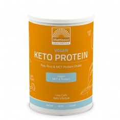 Mattisson Healthstyle Веган Кето протеинов шейк - грах, ориз, MCT 350 g прах