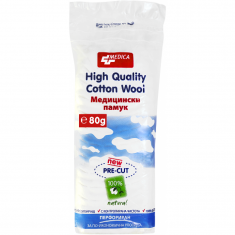 Medica Медицински памук 80 g