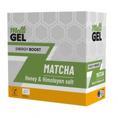 MelliGEL Matcha Енергиен меден спортен гел 32 g х12 броя