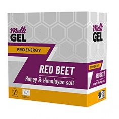 MelliGEL Red Beet Енергиен меден спортен гел 32 g х12 броя